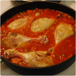 CousCous with chicken - International Cooking Blog