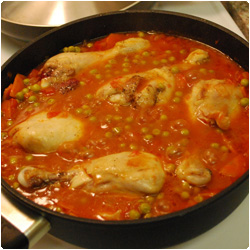 CousCous with chicken - International Cooking Blog