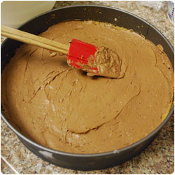 Chocolate New York Cheesecake - international cooking blog