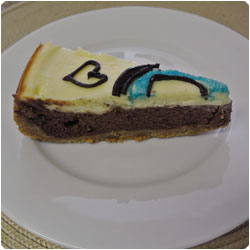 Chocolate New York Cheesecake - international cooking blog