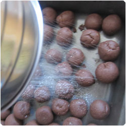banana chocolate truffle - International cooking blog