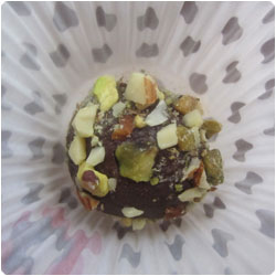 banana chocolate truffle - International cooking blog