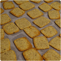 Parmesan Cheese Crackers - International Cooking Blog