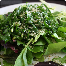 Kale Salad - International Cooking Blog