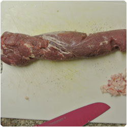 Pork tenderloin with Mustard Sauce - International Cooking Blog