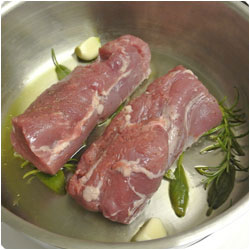 Pork tenderloin with Mustard Sauce - International Cooking Blog