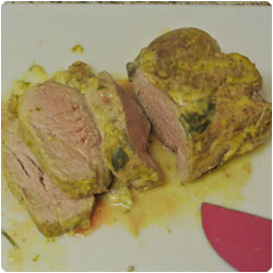 Pork tenderloin with Mustard Sauce - International Cooking Blog