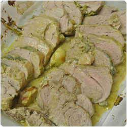 Pork tenderloin with Mustard Sauce - International Cooking Blog