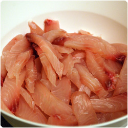 peruvian tilapia ceviche
