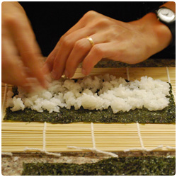 Avocado and Carrot Maki - International Cooking Blog