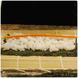Avocado and Carrot Maki - International Cooking Blog