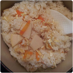 Bamboo Shoot Rice - International Cooking Blog