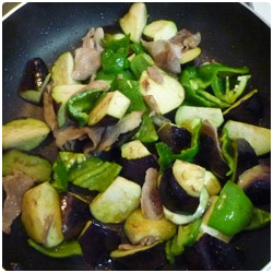 Pork with Vegetables and Sweet Miso - International Cooking Blog