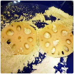 Japanese Lotus Root with Meat - The International Cooking Blog