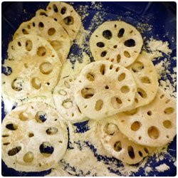 Japanese Lotus Root with Meat - The International Cooking Blog
