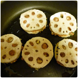 Japanese Lotus Root with Meat - The International Cooking Blog