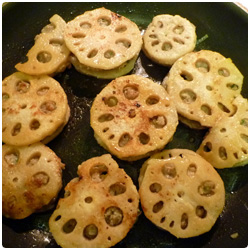 Japanese Lotus Root with Meat - The International Cooking Blog