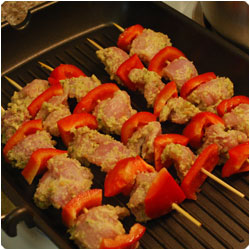 Japanese Marinated Chiken Skewers - International Cooking Blog