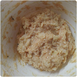 Tofu-chicken burger - International Cooking Blog