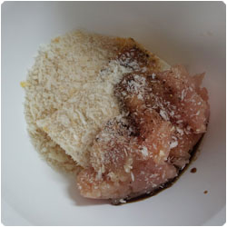 Tofu-chicken burger - International Cooking Blog