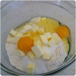 Peaches and Amaretti Pie - International Cooking blog