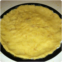 Peaches and Amaretti Pie - International Cooking blog