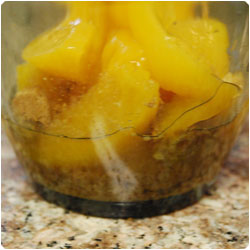 Amaretti and Peach Dessert - International Cooking Blog