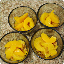 Amaretti and Peach Dessert - International Cooking Blog