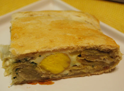 Artichokes Quiche - International Cooking Blog