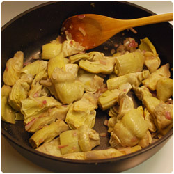 Artichokes Quiche - International Cooking Blog