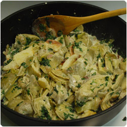 Artichokes Quiche - International Cooking Blog