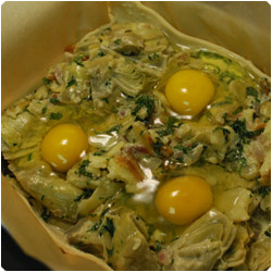 Artichokes Quiche - International Cooking Blog