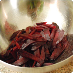beet, cabbage fennel salad - internatiolnal cooking blog