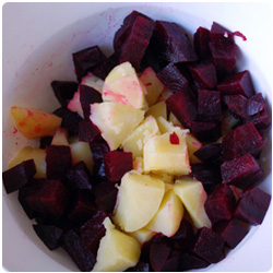 Beet and Potatoes Salad - The International Cooking Blog