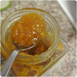 Spicy Dough Biscuit with Orange Jam and Nutella filling