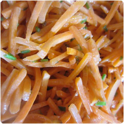 Carrot and pecan salad - international cooking blog
