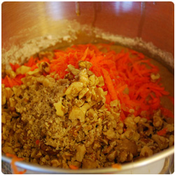 Tahini and Carrot Cake - International Cooking Blog