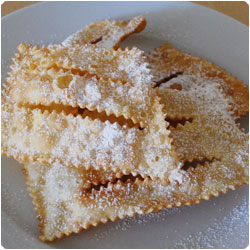 Chiacchiere - international cooking blog