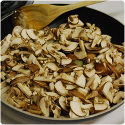 Chicken with Mushroom Cream and Basmati Rice - International Cooking Blog