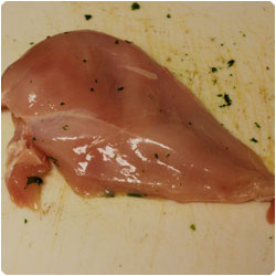 Chicken with Mushroom Cream and Basmati Rice - International Cooking Blog