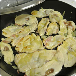 Speck and Sage Chicken Scaloppini - internatiolnal cooking blog