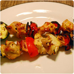 Chicken Skewers - International Cooking Blog