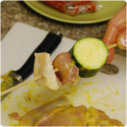 Chicken Skewers - International Cooking Blog