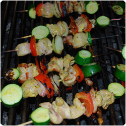 Chicken Skewers - International Cooking Blog