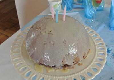 Bombe glacée - Chilled Chocolate Dome