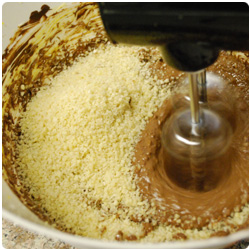 Chocolate and Almond cake - International Cooking Blog