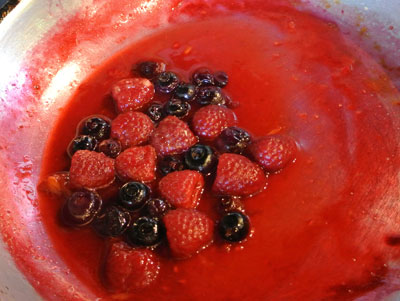 berry reduction - International Cooking Blog