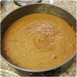 Chocolate Peach and Amaretti Cake - International Cooking Blog