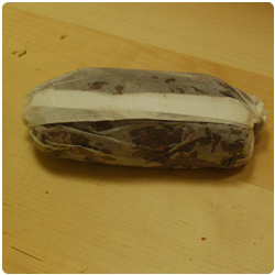 Chocolate salami - Salame al cioccolato - The International Cooking Blog