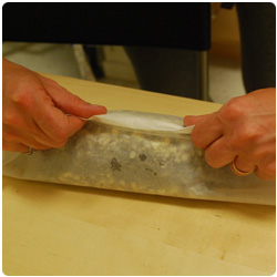 Chocolate salami - Salame al cioccolato - The International Cooking Blog